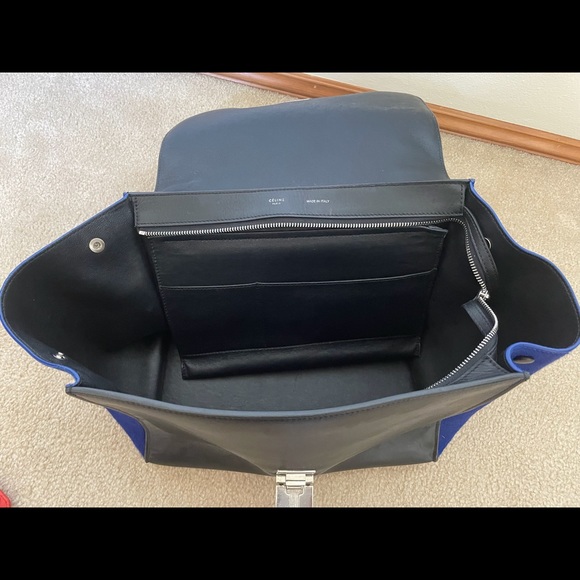 Celine Tri color Trapeze Medium Pony hair - Picture 3 of 8